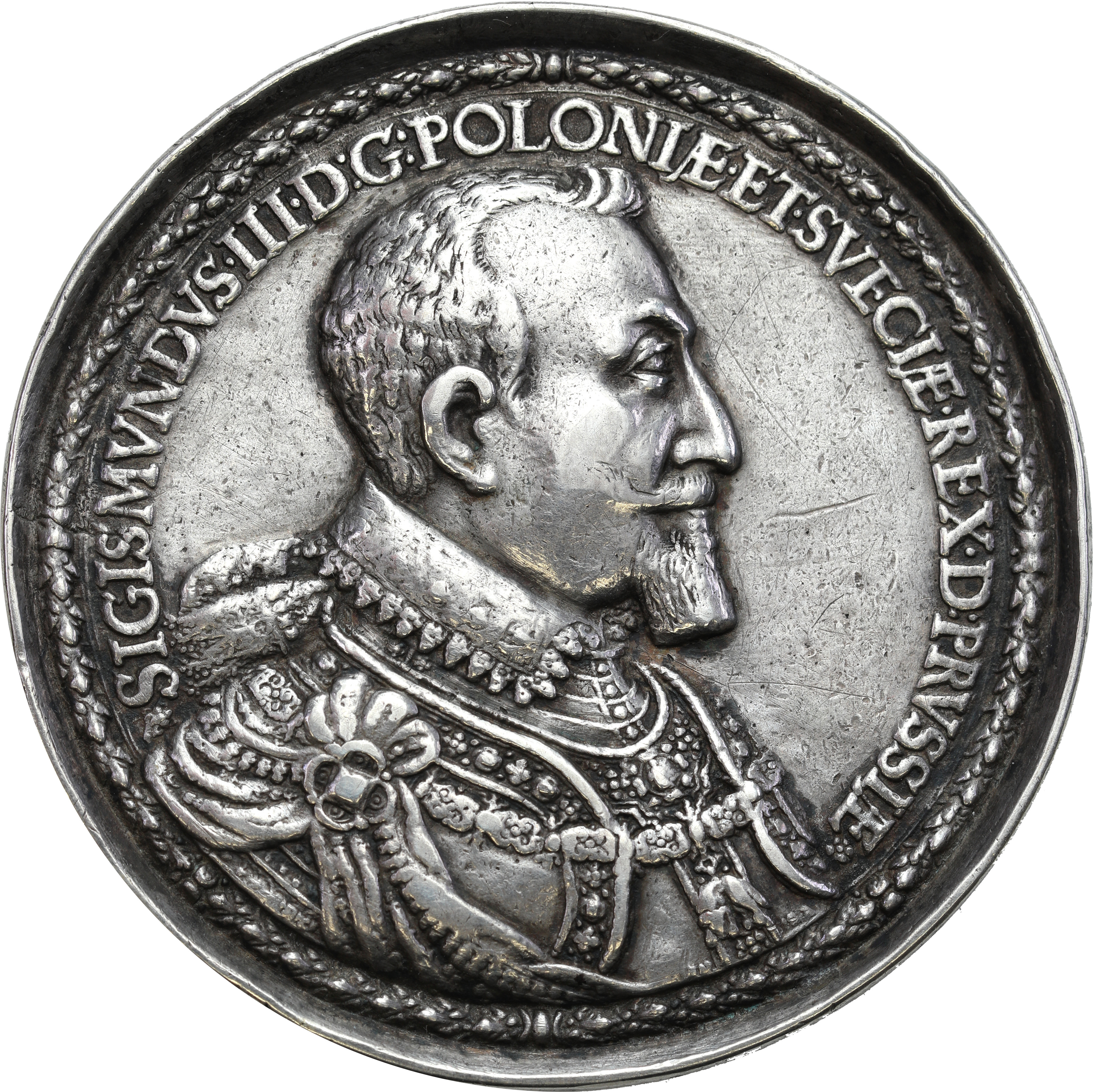 Zygmunt III Waza. Donatywa wagi 1 1/2 talara 1620, Gdańsk – PANORAMA MIASTA
